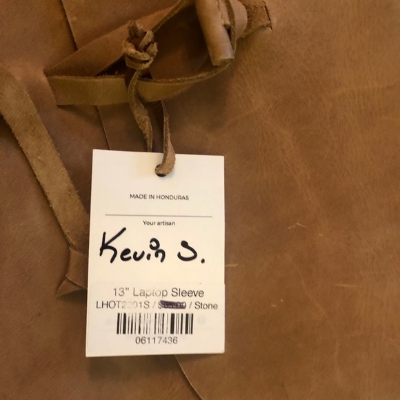 NWT🍁Lazarus🍁100% handmade leather bag - Honduras - Picture 4 of 8